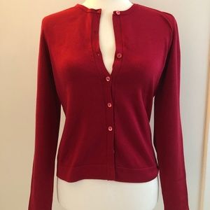 Cranberry Cardigan Barneys New York